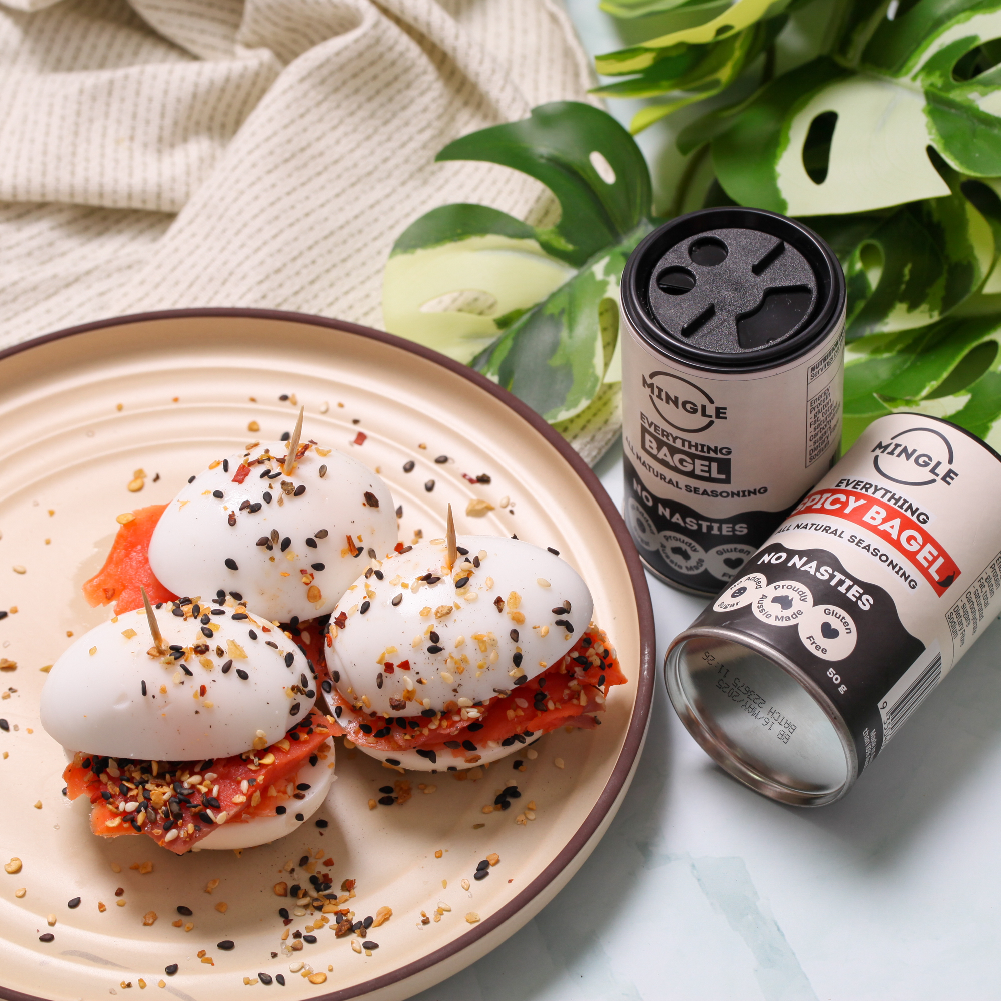 Spicy Everything Bagel seasoning - Mingle